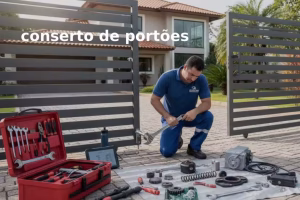 conserto de portões campinas serralheria